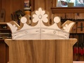 Bandsawing Between Coronet Elements From Front